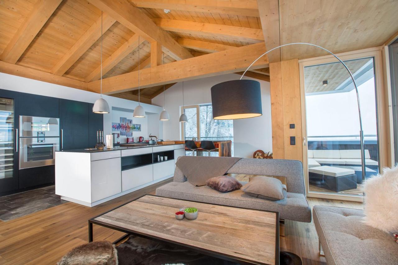 Penthaus Kitzebueheler Alpen Apartment นอยเคียร์เชน อัม โกรสเวเนดิเกอร์ ภายนอก รูปภาพ