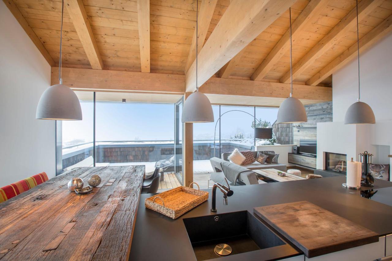 Penthaus Kitzebueheler Alpen Apartment นอยเคียร์เชน อัม โกรสเวเนดิเกอร์ ภายนอก รูปภาพ